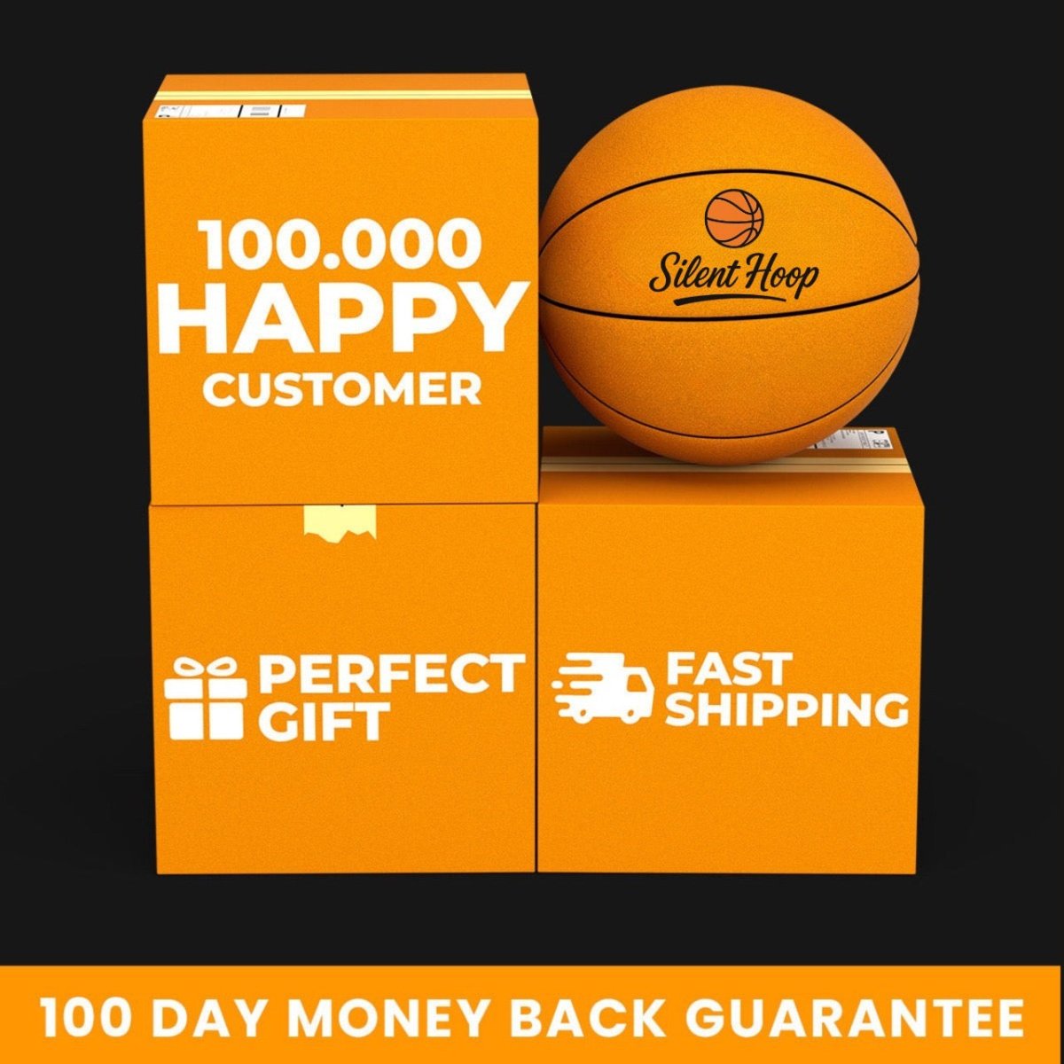 Silent Hoop® Silent Basketball 2.0 - Silent Hoop®