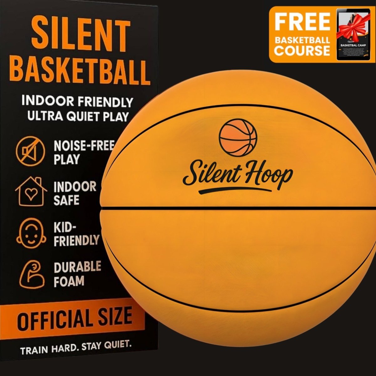 Silent Hoop® Silent Basketball 2.0 - Silent Hoop